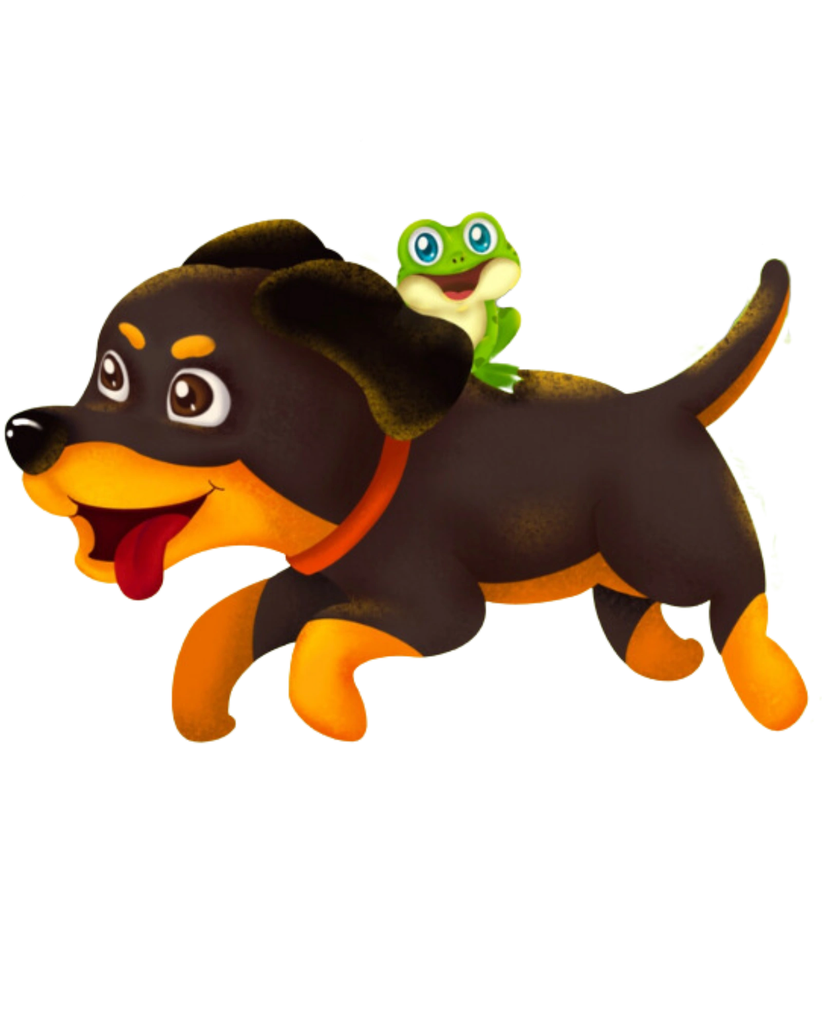 A Dog Named Frog: A Children's Picture Book by Joshua A. Lanham